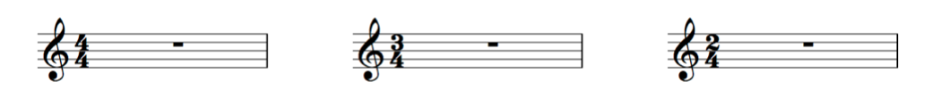 common time signatures